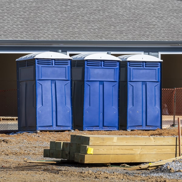 how do you dispose of waste after the portable restrooms have been emptied in Winters Texas